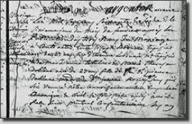 Agen 6 fevrier 1776